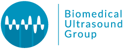Biomedical Ultrasound Group logo.
